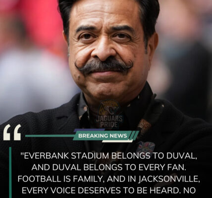 Jacksonville Jaguars Owner Shad Khan Slashes Ticket Prices to Make Sure Every Fan Can Pack EverBank Stadium and Feel the Roar of Duval