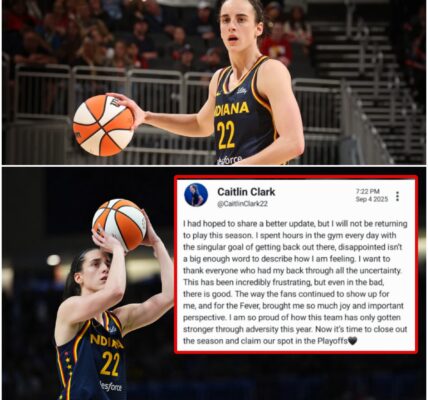 Caitlin Clark’s Season Is Over — The Stunning Fall That Shook the WNBA