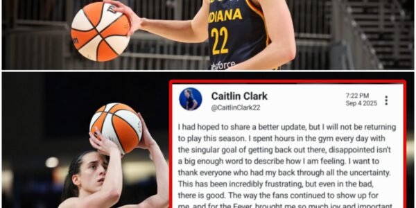 Caitlin Clark’s Season Is Over — The Stunning Fall That Shook the WNBA