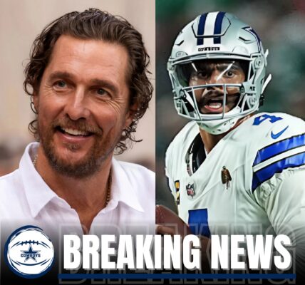 Matthew McConaughey’s Passionate Cowboys Tribute Collides With Locker Room Turmoil in Dallas
