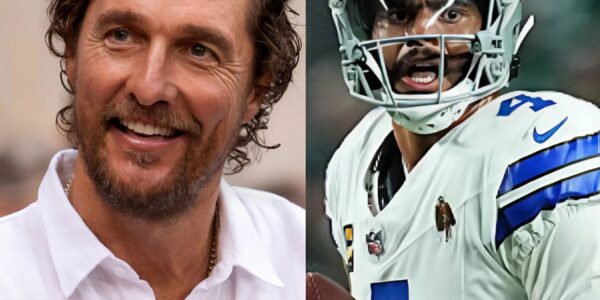 Matthew McConaughey’s Passionate Cowboys Tribute Collides With Locker Room Turmoil in Dallas