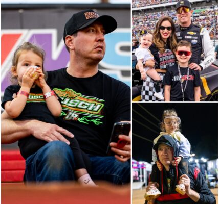 GOOD NEWS : KYLE BUSCH just revealed a HEART-MELTING TRUTH about his daughter, LENNIX KEY BUSCH… 12 POWERFUL WORDS that keep him going after every tough race: “I LOVE MY PRECIOUS DAUGHTER…” Fans are STUNNED by the TOUCHING way she COMFORTS her dad…