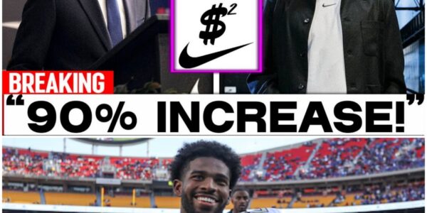 Nike’s Sales Soar to Unbelievable Heights After Shedeur Sanders’ Iconic Logo Drop – The Unexpected “Shedeur Effect” That’s Shaking the Industry to Its Core! What’s Behind This Explosive Success?