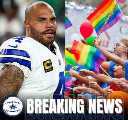 BREAKING NFL NEWS: Dak Prescott Joins Pride Movement, Declares “Football Has No Distance From LGBT”