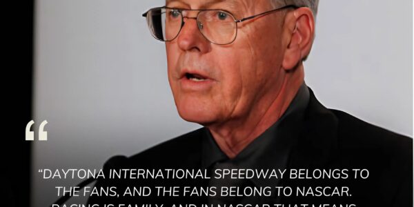 “NASCAR President Steve Phelps Cuts Ticket Prices So Every Fan Can Be at Daytona International Speedway.”