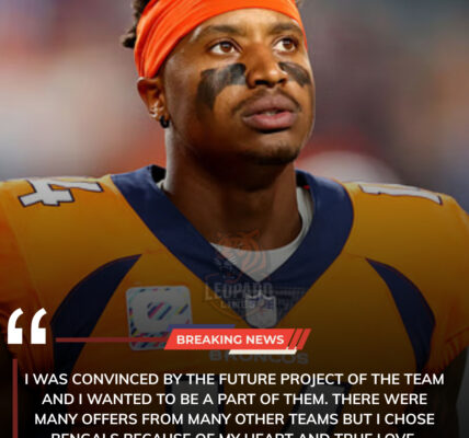 SHOCKING: Courtland Sutton Joins Cincinnati Bengals – CEO Mike Brown Convinces With “No One Can Refuse”