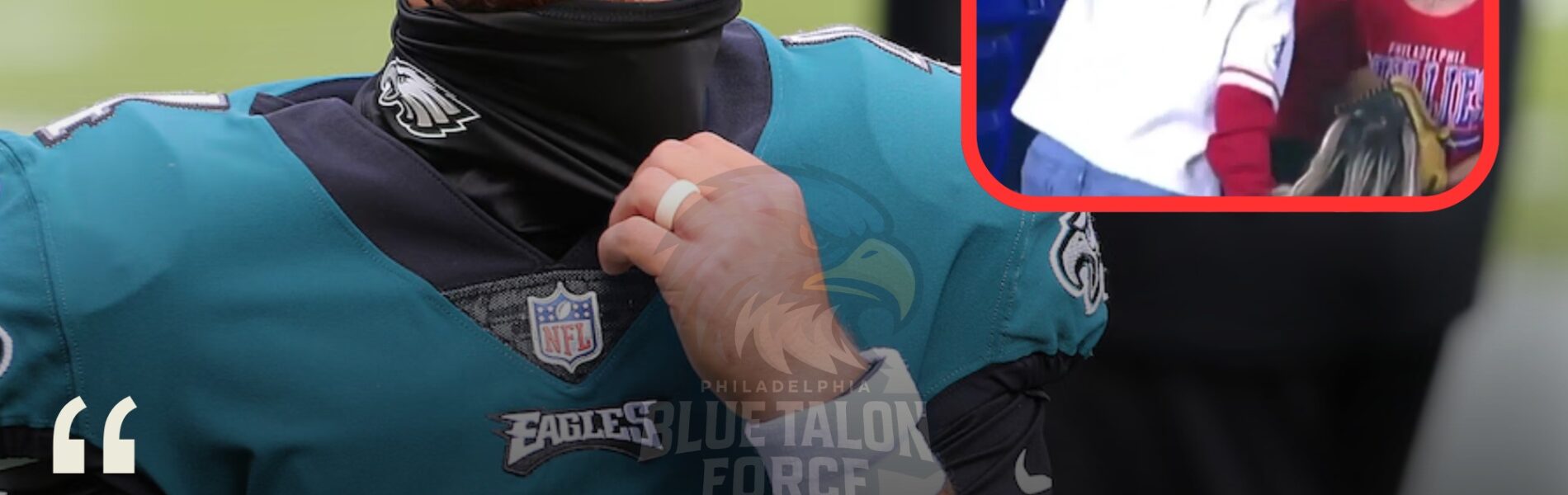 Eagles Star Speaks Out to Defend Nephew After Elderly Woman Snatches Home Run Ball at Phillies Game