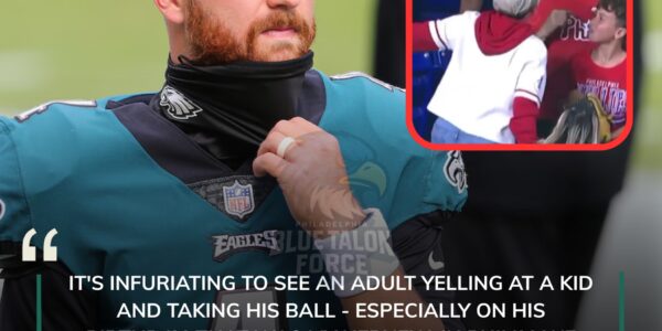 Eagles Star Speaks Out to Defend Nephew After Elderly Woman Snatches Home Run Ball at Phillies Game