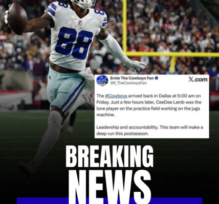 This Is What Dedication Looks Like: CeeDee Lamb Sends a Message to the NFL