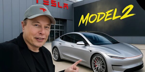 The $15,990 Tesla Model 2 is finally being tested! Elon says it will be out by November 202?