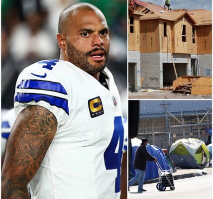 BREAKING NEWS: Dak Prescott Donates $5 Million to Combat Homelessness in Dallas