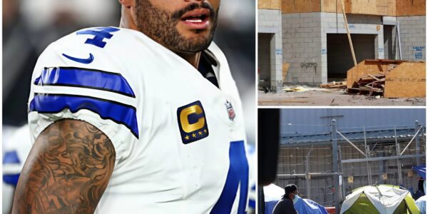 BREAKING NEWS: Dak Prescott Donates $5 Million to Combat Homelessness in Dallas