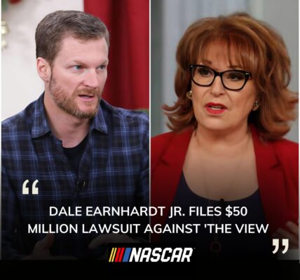 DALE EARNHARDT JR. FILES $50 MILLION LAWSUIT AGAINST 'THE VIEW' — JOY BEHAR BLOCKED AFTER LIVE BROADCAST OF "ASSASSINATION!"
