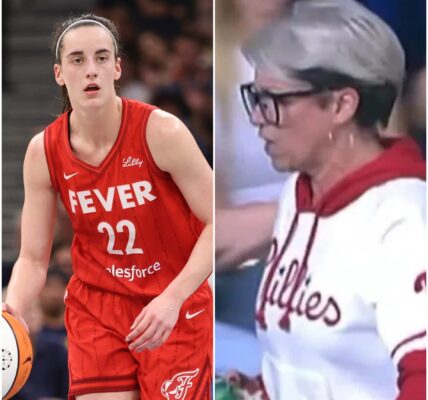 CAITLIN CLARK TAKES AIM: DEMANDS JUSTICE FOR VIRAL ‘PHILLIES KAREN’ BALL-THEFT CONTROVERSY