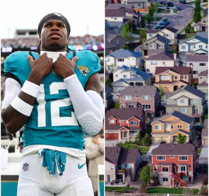 JACKSONVILLE BREAKING: Jaguars star Travis Hunter pledges $5M from sponsorships to fund 80 housing units and 150 shelter beds, declaring emotionally: “Jacksonville gave me everything… now it’s my turn to give back…”