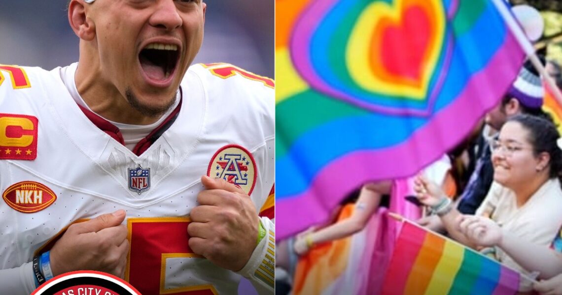 NFL BREAKING: Kansas City Chiefs' Patrick Mahomes causes a stir by suddenly refusing to celebrate Pride Month, publicly criticizing the 'WOKE' movement — The bold decision has deeply divided the fan community and raised concerns about the NFL's "golden boy" image facing the biggest crisis of his career...