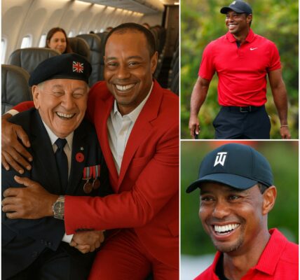 UPDATED NEWS 🛑 Tiger Woods shocked passengers when he gave up his first-class seat to a veteran — but what he did after landing left the entire flight in stunned silence… What could it be?