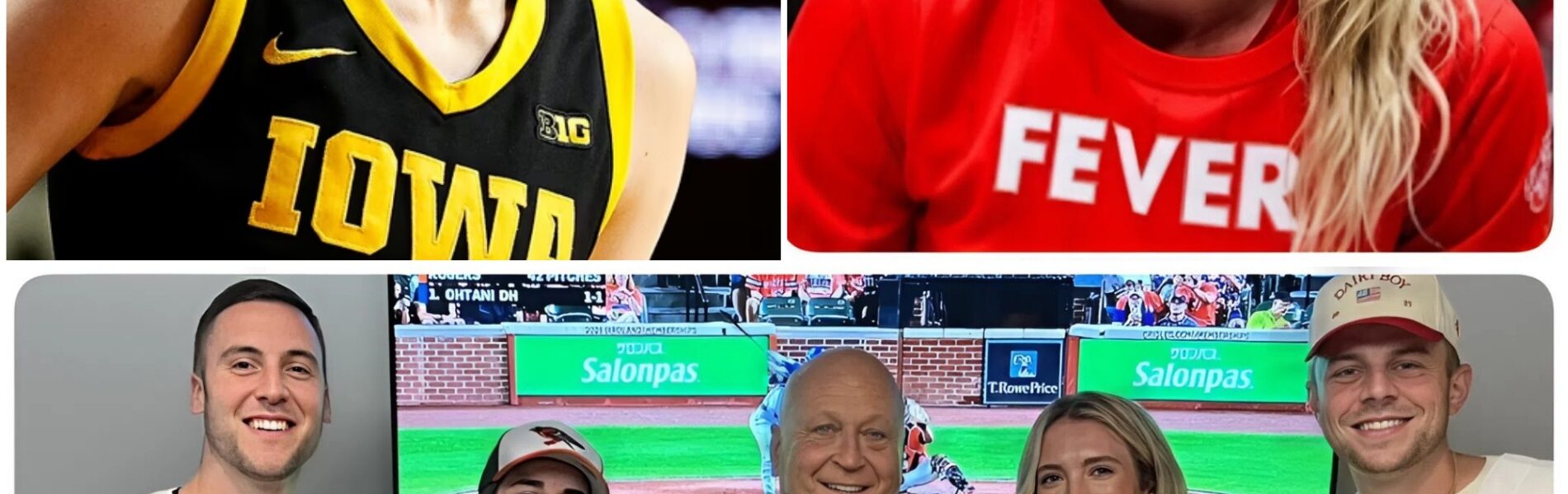 The Night Baseball’s Iron Man Met Basketball’s Rising Phenom: Cal Ripken Jr., Caitlin Clark, and the Hidden Gesture That Stole the Show