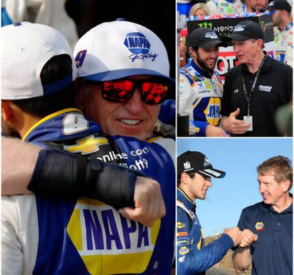 “Thank you, Dad, for always being there for me”: Chase Elliott tearfully expresses his deep gratitude and shares a secret he has kept for 23 years. He reveals that it was because of him that his father had to sacrifice his own racing career to support his son. The silent sacrifice of his father makes Chase feel regretful and even more appreciative of the boundless love his dad has given him.