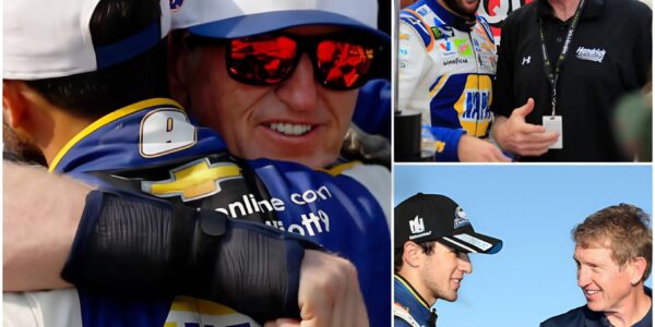 “Thank you, Dad, for always being there for me”: Chase Elliott tearfully expresses his deep gratitude and shares a secret he has kept for 23 years. He reveals that it was because of him that his father had to sacrifice his own racing career to support his son. The silent sacrifice of his father makes Chase feel regretful and even more appreciative of the boundless love his dad has given him.