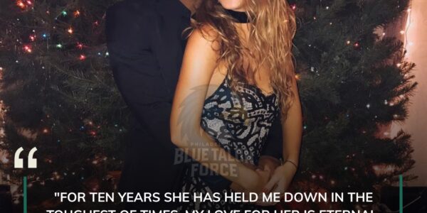 Philadelphia Eagles Star Running Back Saquon Barkley addresses backlash over engagement to longtime girlfriend. ‘I don’t see color’