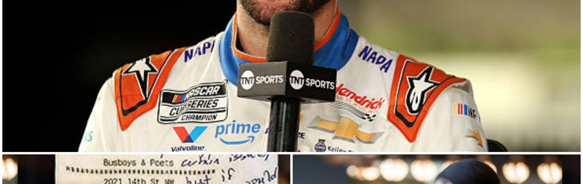 A quiet dinner turned into a moment Lily will never forget — when NASCAR star Chase Elliott left behind a folded check with a handwritten note. The young waitress opened it, and what she saw made her break down in tears, her life forever changed…