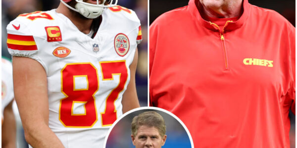 NFL BREAKING NEWS: Travis Kelce shocked everyone when he publicly called Andy Reid a "weak man" and sent a cold three-word ultimatum to owner Clark Hunt after a tense game.
