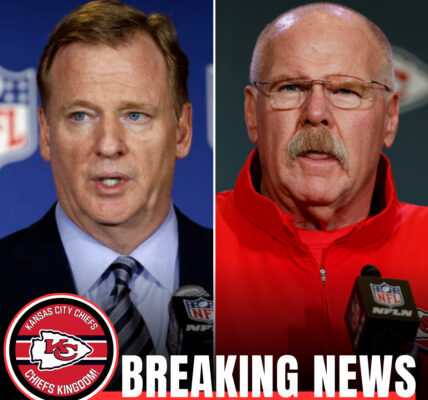 NFL BREAKING NEWS: Andy Reid officially petitioned the NFL to review the Chiefs vs Chargers match, criticizing "a disgrace to the league" after Teair Tart's punch on Travis Kelce was ignored - demanding to punish the referee, even replay the match, but Roger Goodell only responded with 5 cold words that left the entire meeting room silent..