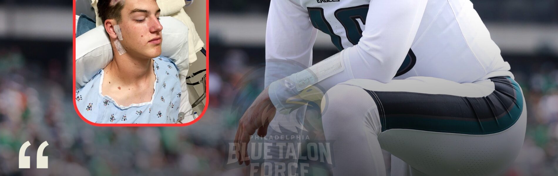 Eagles Quarterback Tanner McKee Beats Cancer to Become NFL Champion