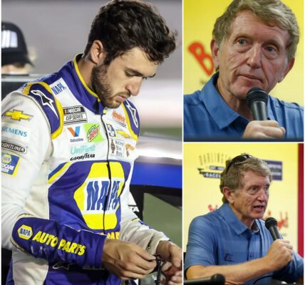 Bill Elliott was uncompromising in naming the perpetrator who had criticised his son: "A crime that attacks the psyche is unworthy of a professional racer"