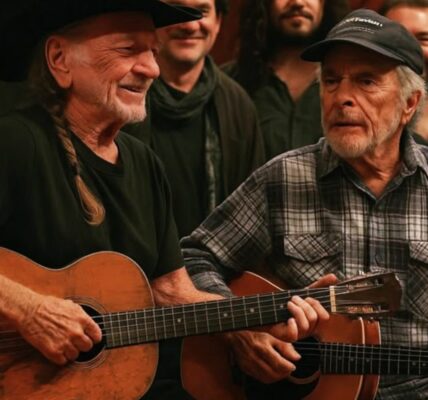 The Last Laugh: Willie Nelson & Merle Haggard’s Final Session Together – What began as another casual day in the studio would quietly become the last time Willie Nelson and Merle Haggard shared a microphone.