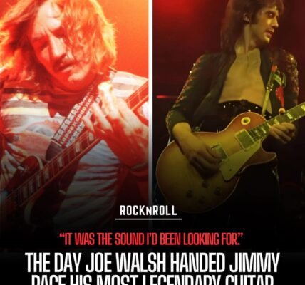 The Day Joe Walsh Handed Jimmy Page His Most Legendary Guitar
