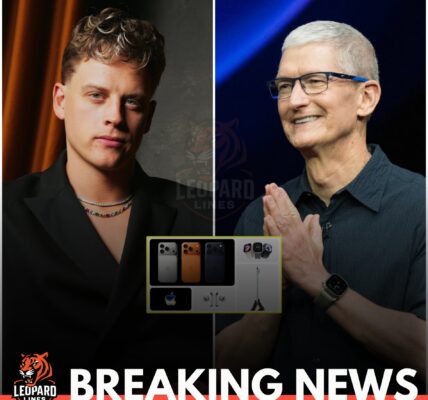 Joe Burrow Is The First Player Contacted By Tim Cook To Promote The Iphone 17 And A Series Of New Apple Products With A Contract Worth Up To 1 Billion Usd Including Lifetime. And Joe's Answer Shocked The World...