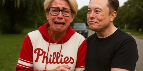 SHOCKER: Elon Musk just defended the infamous “Phillies Karen,” praising her audacity — and now rumors swirl she might actually get hired at his company… the internet can’t stop buzzing!