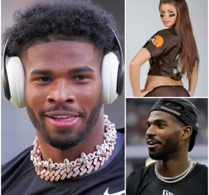 HOT PHOTO : Shedeur Sanders was caught cheering on Brown's female fans in a tight outfit that revealed her perfect, curvy body with only a thong covering her butt, intentionally revealing the most important part in her latest IG post that made Shedeuer Sanders extremely excited and delighted.