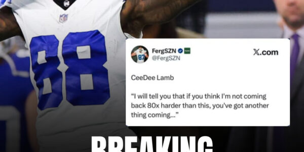 CeeDee Lamb’s Revenge Season: Cowboys WR1 Promises to Come Back 80x Harder