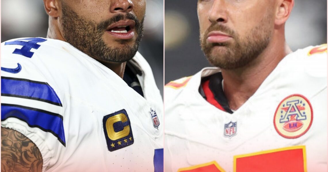 Fans Call Out NFL Double Standard: Why Dak Prescott’s Spit Incident Draws Suspension While Kelce Punch Only Gets 15 Yards? NFL needs to answer why Tart wasn’t ejected.