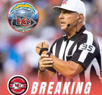 NFL BOMBSHELL: The NFL unexpectedly fired three referees, most notably John Hussey, who officiated the game between the Kansas City Chiefs and the Los Angeles Chargers, for their involvement in the largest bribery scandal in NFL history related to match-fixing. Immediately, Kansas City Chiefs fans demanded a replay of the game, and here is the NFL’s response…