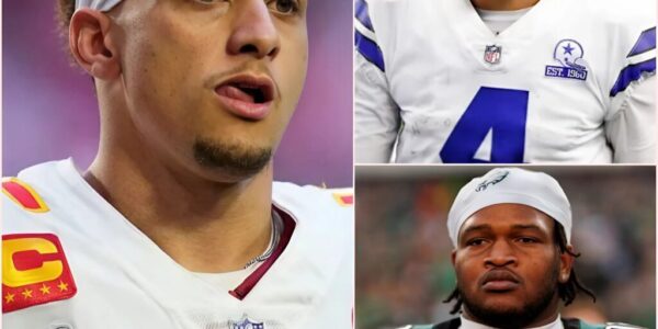 BREAKING: The NFL season opener was rocked by Jalen Carter's 10-game suspension for unsportsmanlike conduct targeting Dak Prescott. Not only did Prescott laugh it off, but Patrick Mahomes also bluntly criticized: "This is the NFL, a place that requires class and professionalism, not a place for people to act thoughtlessly like that." Patrick Mahomes' statement immediately caused a stir in the community, because it seemed like he..