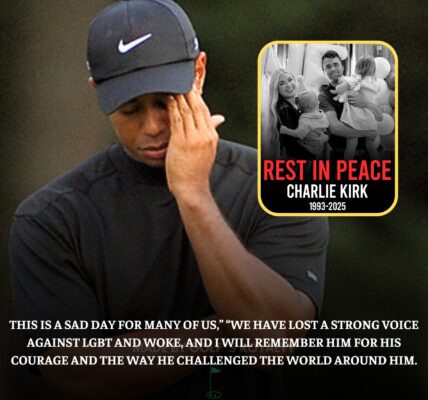 Tiger Woods breaks silence and heartbreak over passing of his friend Charlie Kirk