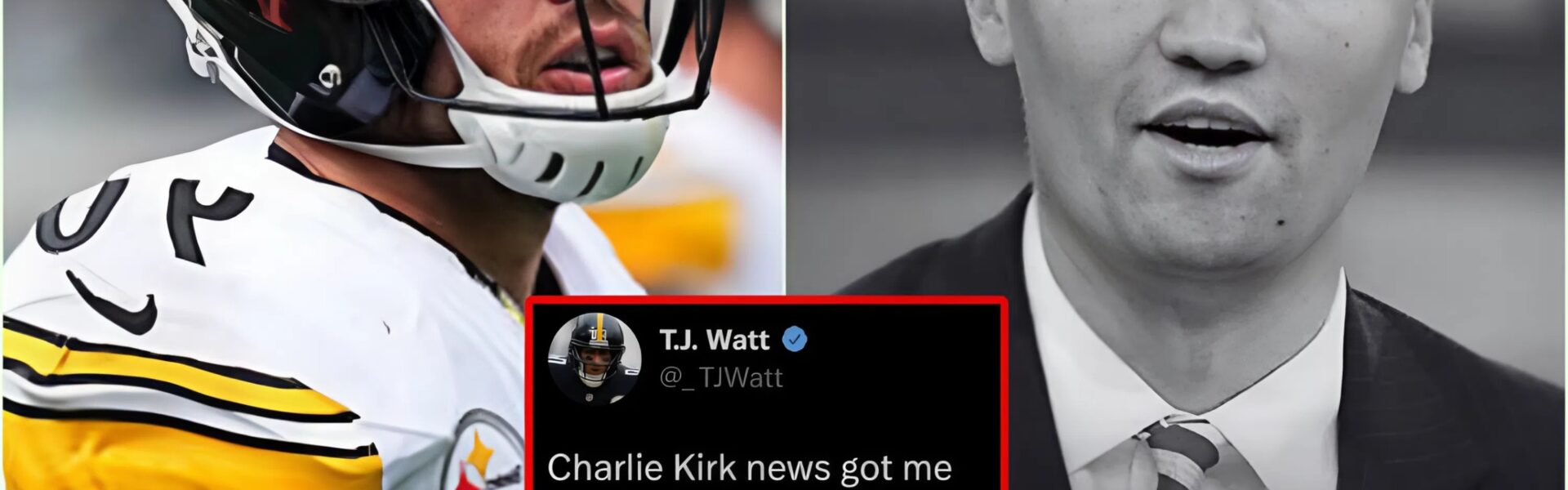 TJ Watt speaks out about Charlie Kirk after Utah Valley University tragedy: Charlie Kirk was shot and killed, leaving behind a wife and two young children...