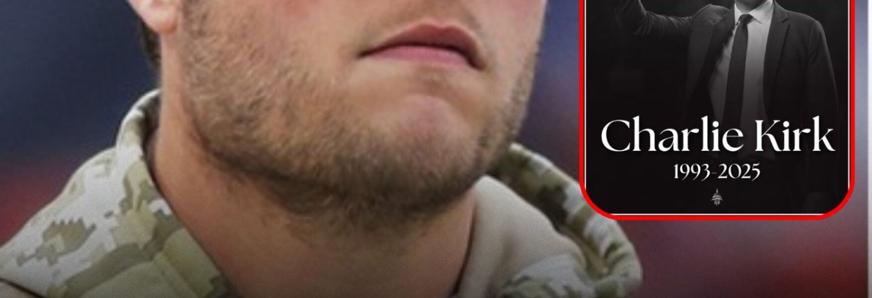 Matthew Stafford Mourns the Tragic Death of Charlie Kirk