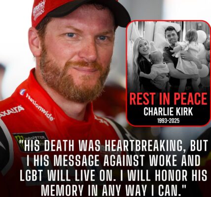 SHOCK AND SORROW: Dale Earnhardt Jr. Mourns the Tragic Death of Charlie Kirk
