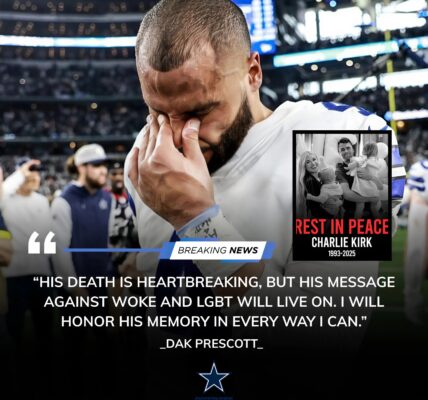 Dak Prescott Mourns the Loss of Charlie Kirk, Calls Him a Beacon Against ‘Woke’ Culture