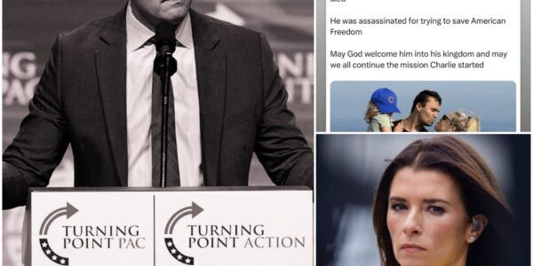 BREAKING: Danica Patrick mourns Charlie Kirk’s shocking death, sharing a photo of him with his wife and kids captioned “Heartbroken.” On Instagram, she raged: “What is wrong with people? This is an epidemic of madness. Prayers for his family.”