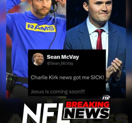 Sean McVay Shares Emotional Tribute on X After the Death of Charlie Kirk