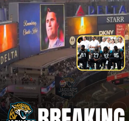 BREAKING: The Jacksonville Jaguars just held a powerful moment of silence for Charlie Kirk before kickoff tonight, the entire stadium standing still in tribute to his memory.