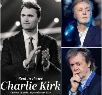 SHOCKING: Paul McCartney mourns Charlie Kirk’s sudden death, calling him “a voice silenced too soon.” The Beatle shared an emotional tribute on social media, leaving fans stunned and sparking a worldwide outpouring of grief for the Turning Point USA founder.