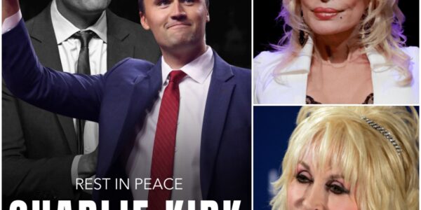 SHOCKING: Dolly Parton breaks down over Charlie Kirk’s sudden death, sharing a heartfelt photo of him with his family. “Heartbroken. He was a father, a husband, a fighter for what he believed in. The world lost a bright light too soon.” Fans are stunned by her emotional tribute.