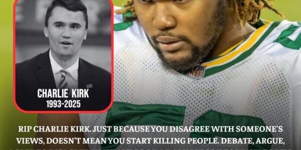 HEARTBREAKING: Rashan Gary Mourns Charlie Kirk: Standing Up for Beliefs, Resisting Violence, and Making a Fierce Statement Against WOKE and LGBT